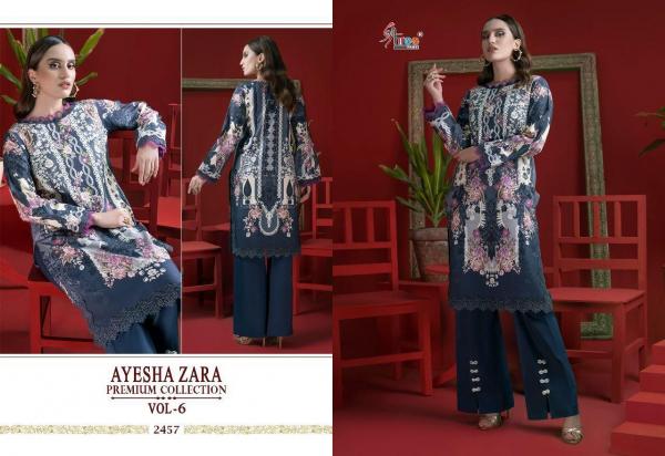 Shree Ayesha Zara Premium Collection 6 Cotton Pakistani Salwar Suits